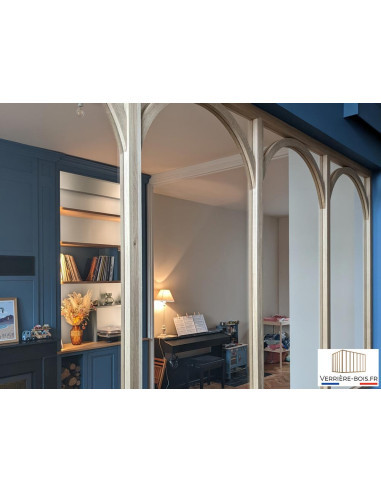verriere bois arcade