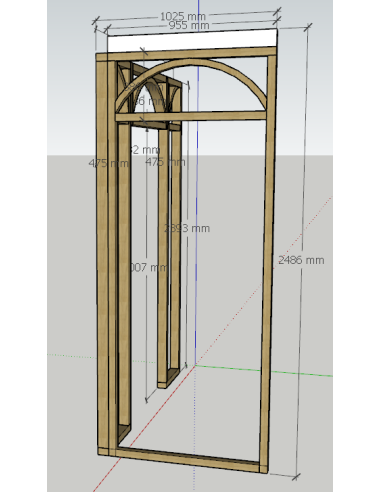 cloison bois sur mesure