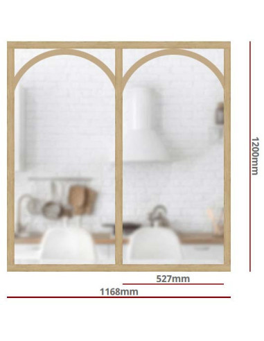verrière cuisine arches