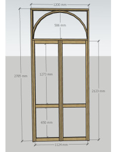 double porte sur mesure 2