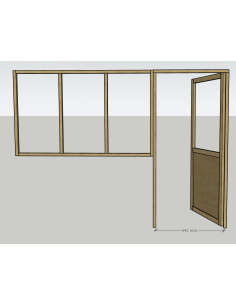porte et verrière atelier