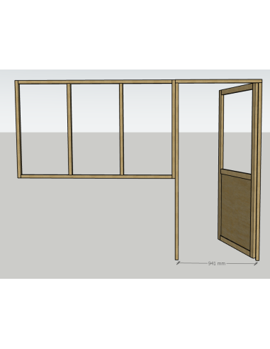 porte et verrière atelier