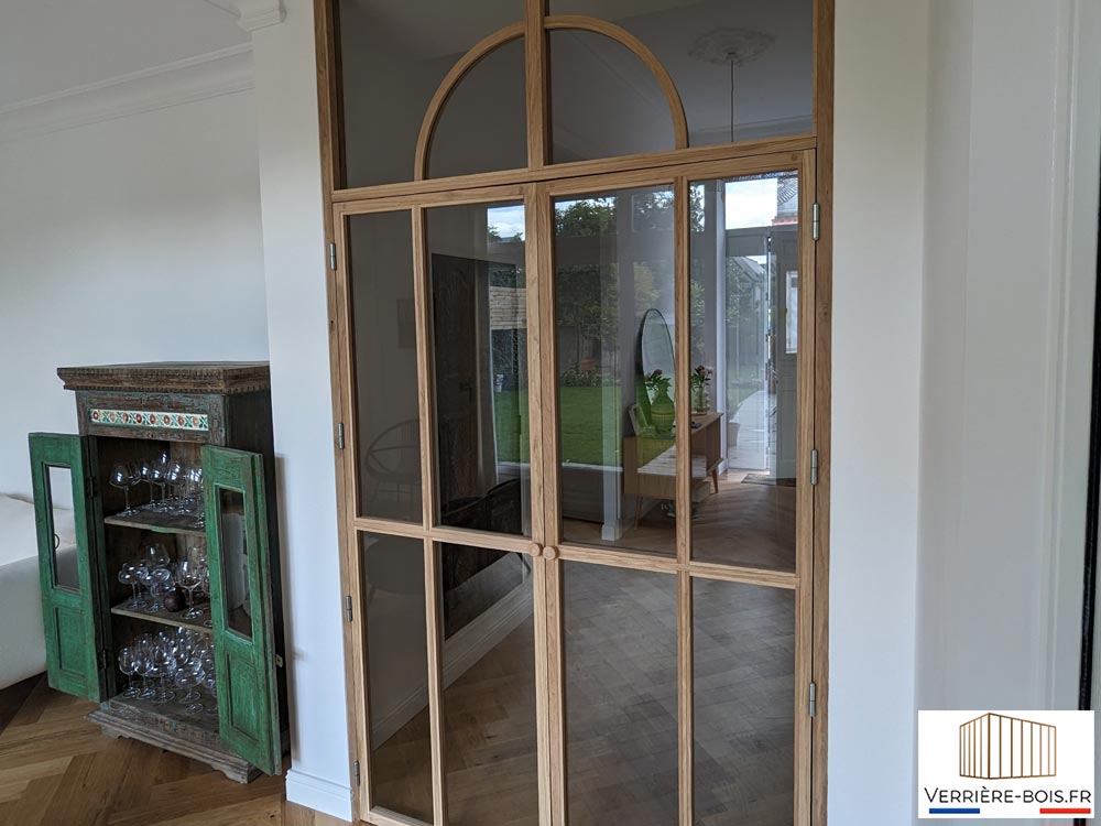 Verrière avec porte